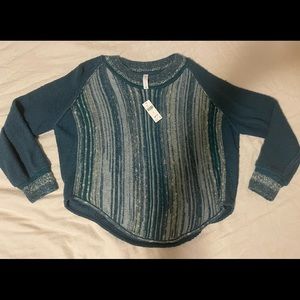 Anthropologie Daily Practice Knittted Top and short set